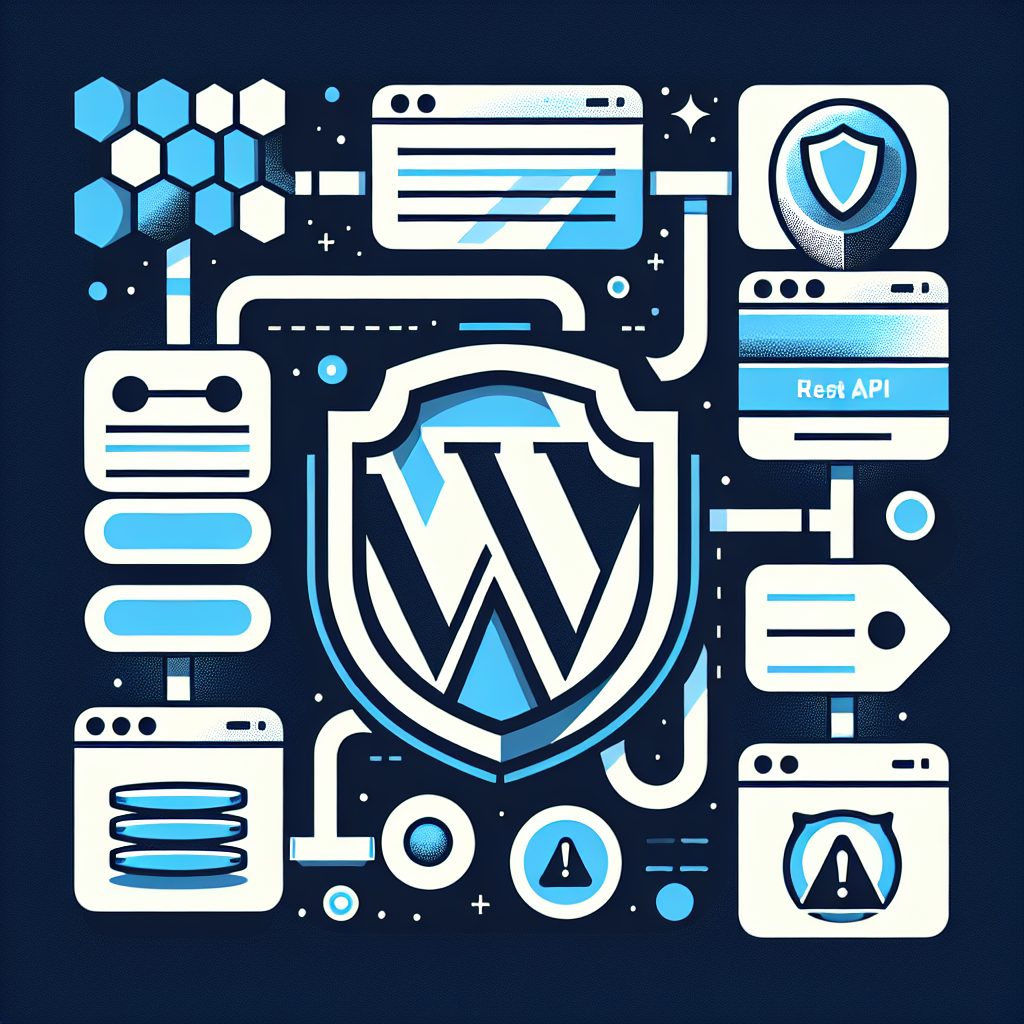 Illustration of WordPress REST API permission errors in a headless workflow