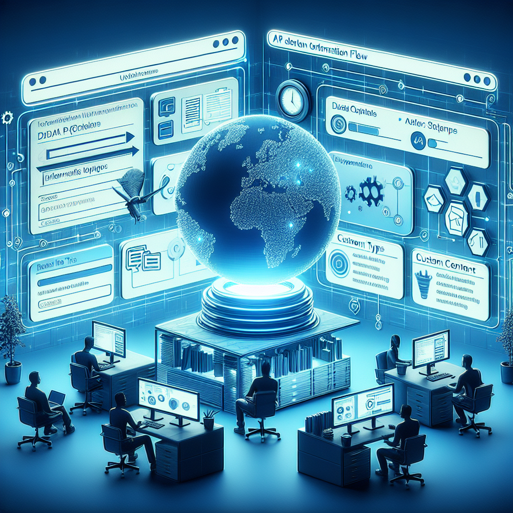 WordPress REST API with custom post types and meta fields illustration