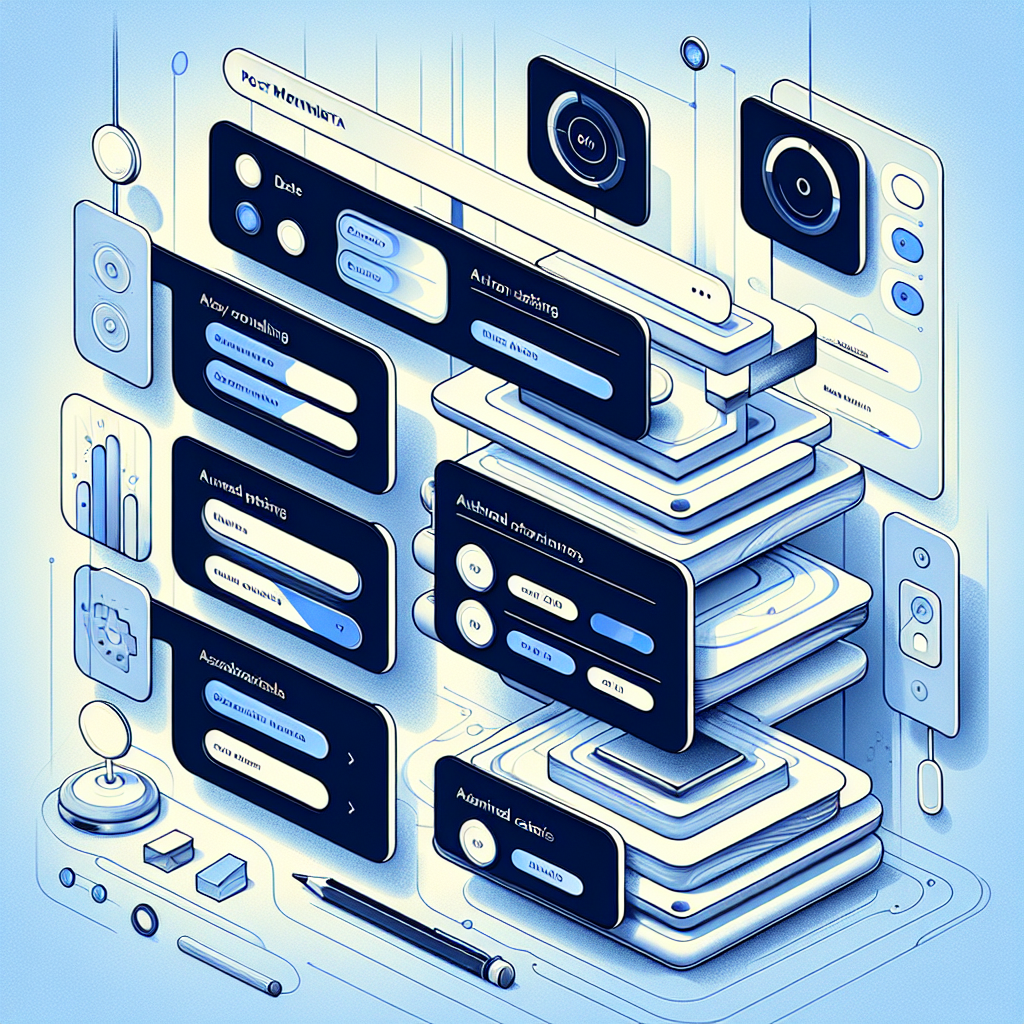 WordPress theme settings for showing post metadata