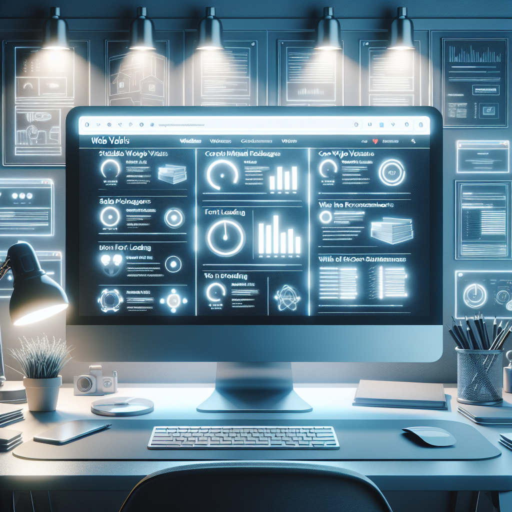 WordPress site optimization for reducing CLS from images fonts and ads