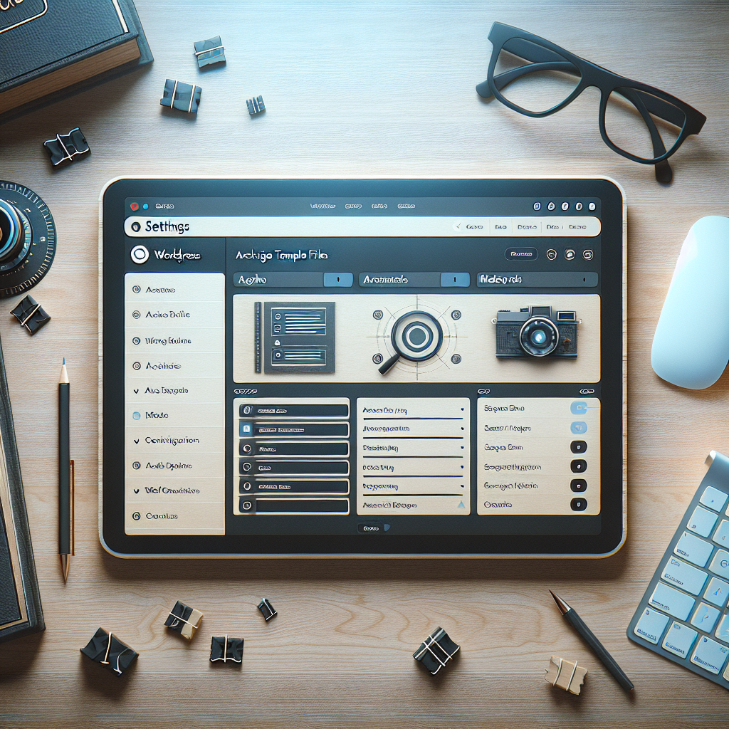 WordPress archive template metadata fix in theme files and SEO settings