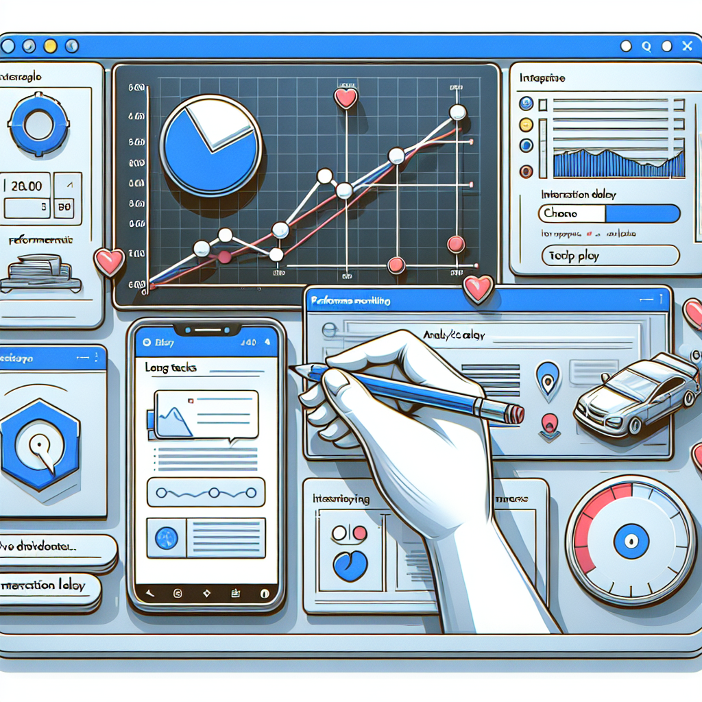 Chrome DevTools timeline showing long tasks affecting WordPress INP