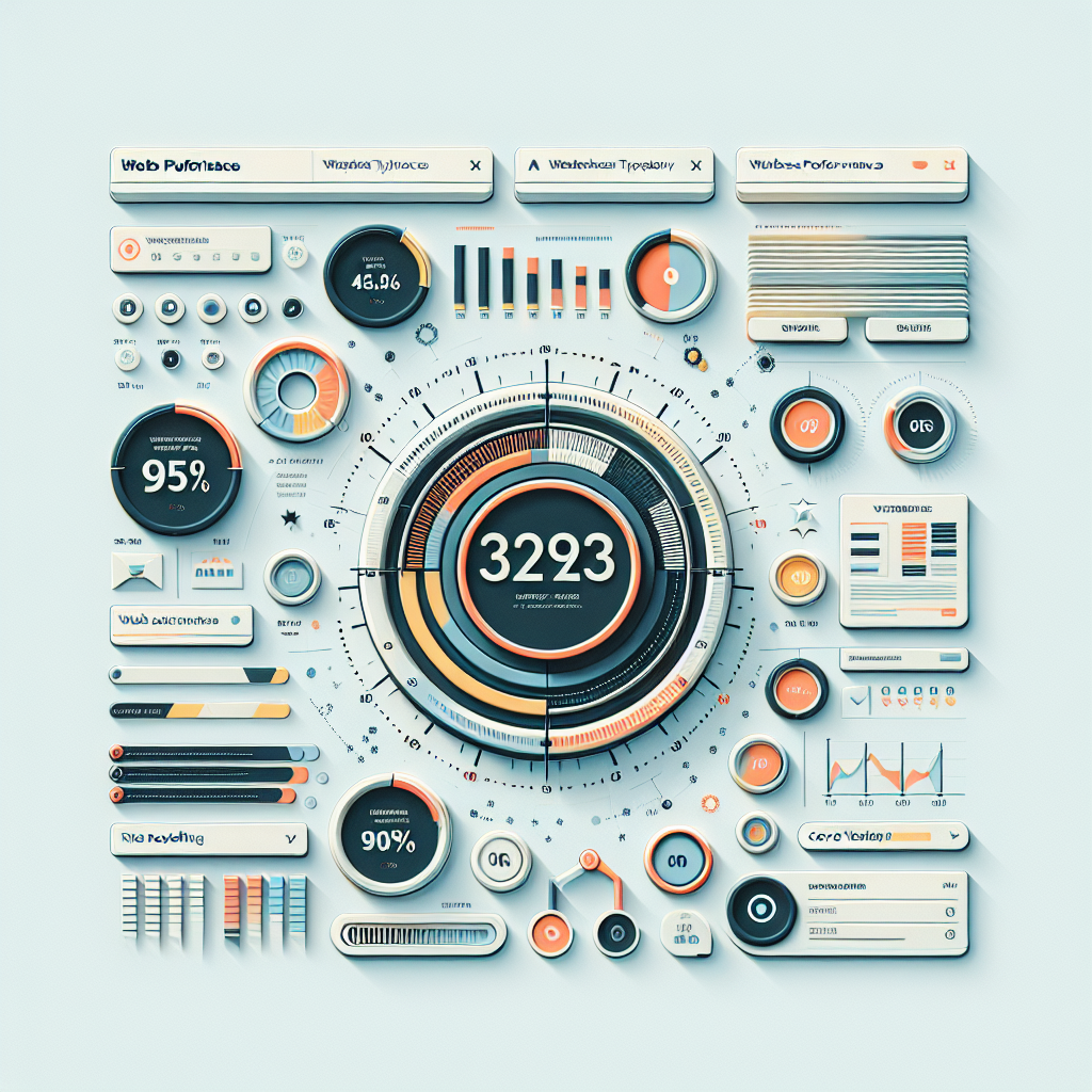 Illustration of font preloading and WordPress performance optimization