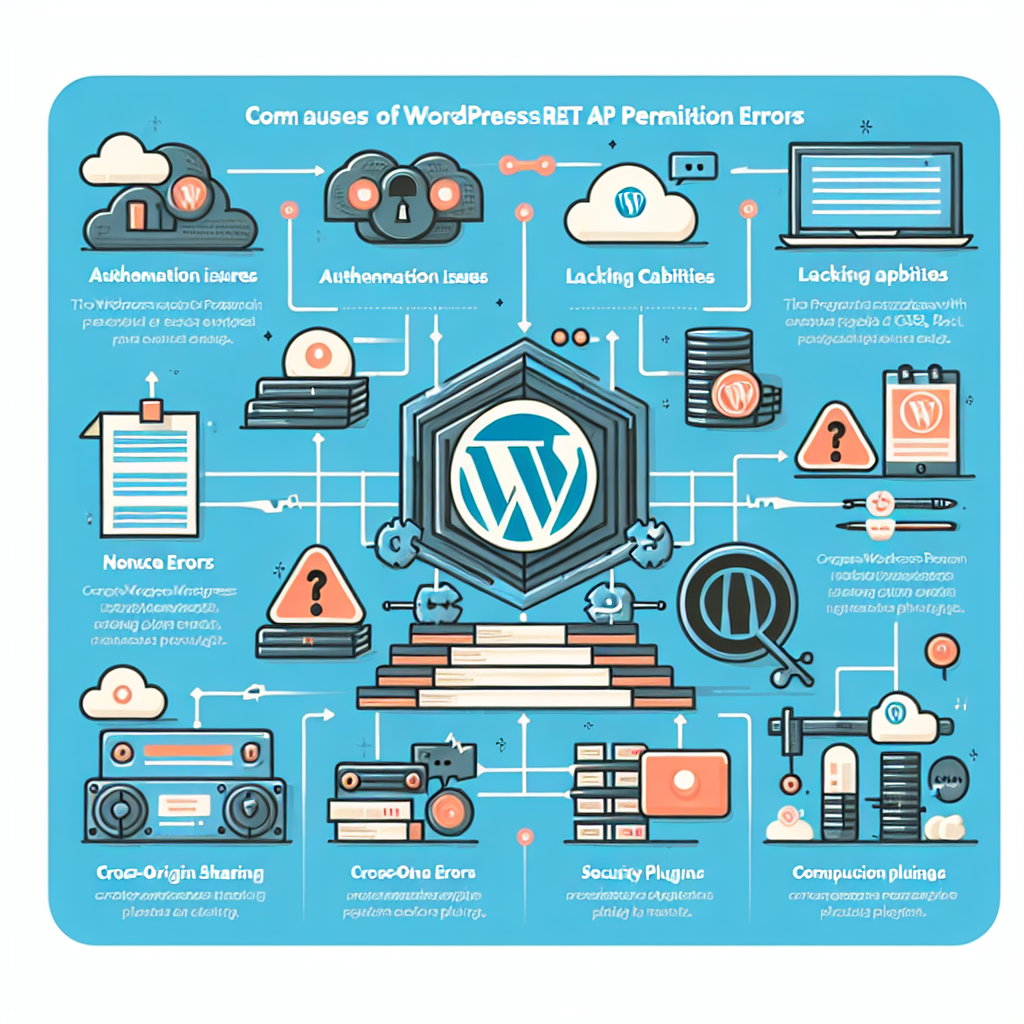 Common causes of WordPress REST API permission errors